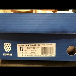 Men’s K-Swiss Shoes Size 12